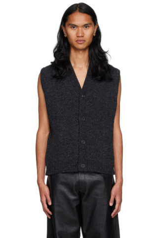 Sunflower: Gray Steven Vest | SSENSE