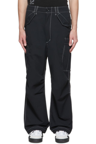 Black Nanamica Edition Cargo Pants by Awake NY on Sale