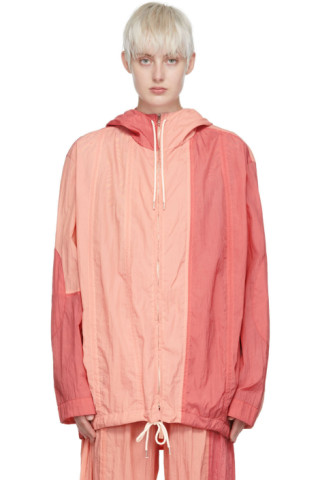 【関税込み】Stella McCartney ピンク ナイロン ジャケット 222471F063000_1.jpg