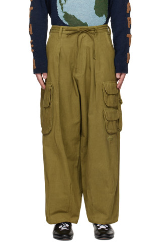 Story mfg.のカーキ Forager カーゴパンツがセール中