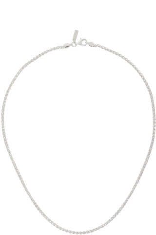 Hatton Labs: Silver Rope Chain Necklace | SSENSE Canada