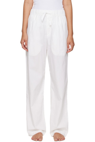 Pantalon Pyjama Femme Coton – Taille Élastique Avec Cordon, Poches, Texture Froissée Lavée, Pantalon Large Aéré Été