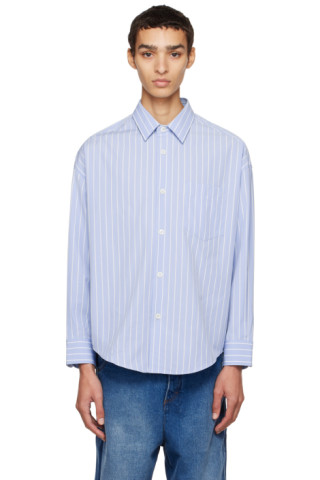 AMI Paris - Blue Boxy-Fit Shirt