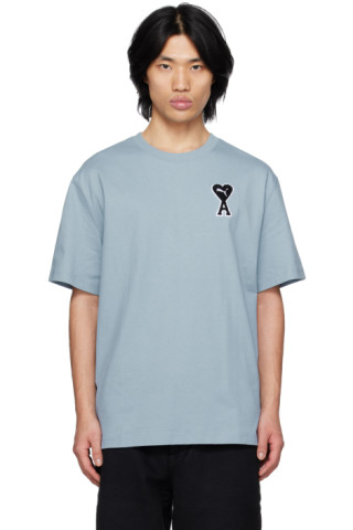 Blue Puma Edition T-Shirt by AMI Paris on Sale