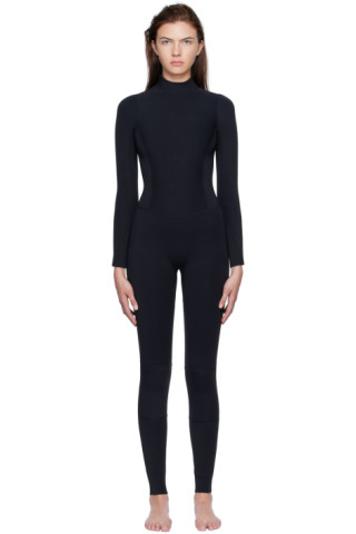 Black Clark One-Piece Wetsuit by ABYSSE on Sale