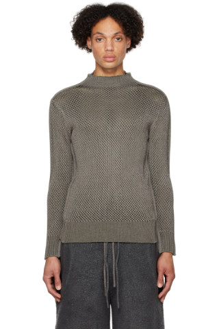 Isa Boulder: SSENSE Canada Exclusive Gray Goalkeeper Sweater | SSENSE