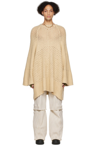 이사 보울더 SSENSE 익스클루시브 카키 스웨터