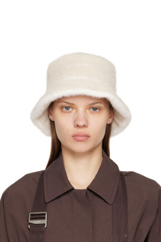 Jacquemus: Beige Le Papier 'Le Bob Neve' Bucket Hat | SSENSE