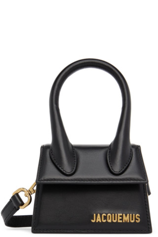 Jacquemus: Black 'Le Chiquito' Clutch | SSENSE