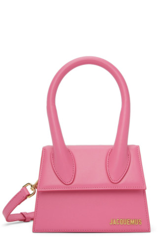 Jacquemus Le Chiquito Long Handbag - Woman Handbags Pink One Size