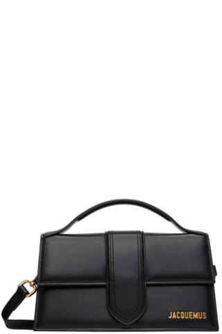 Shop Jacquemus Le Grand Bambino Leather Top Handle Bag