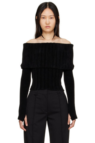 Black 'La Maille Duci' Sweater by Jacquemus on Sale