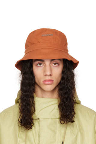 Jacquemus - Orange Le Papier 'Le Bob Gadjo' Bucket Hat