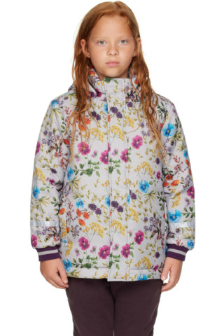 Kids Gray Age of Togetherness António Jacket by Wolf & Rita | SSENSE