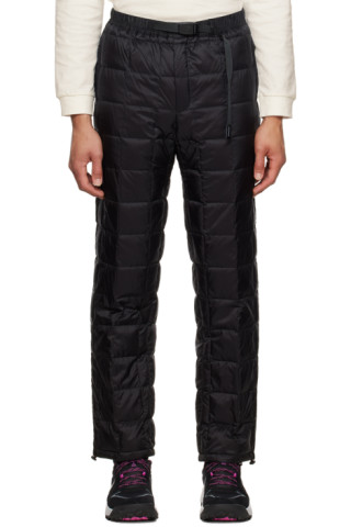 Black Taion Edition Down Trousers by Gramicci on Sale