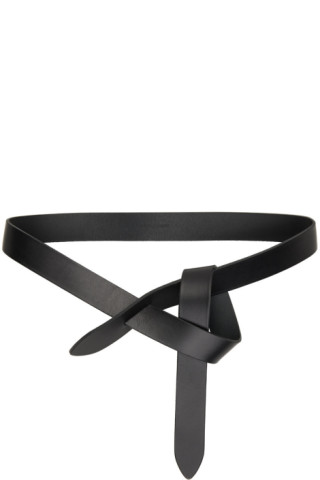 Isabel Marant: Black Lecce Belt | SSENSE