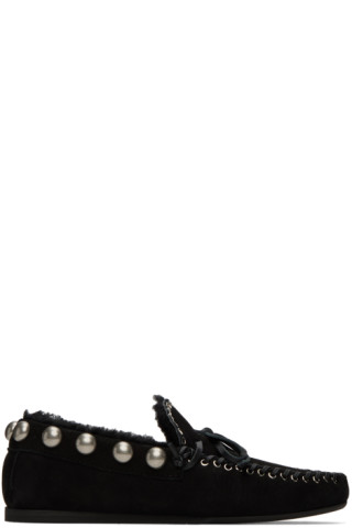 【関税込み】Isabel Marant ブラック Faomee ローファー Isabel Marantのブラック Faomee ローファーがセール中