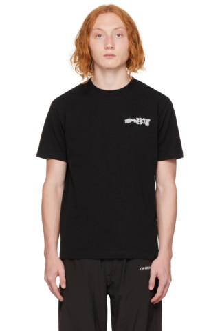 OFF-WHITE Carlos S/S Slim T-Shirt Black/White Men's - FW22 - US