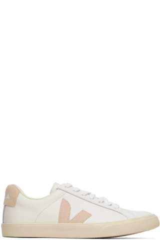 VEJA: White & Beige Esplar Sneakers | SSENSE UK