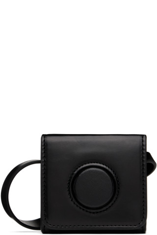 LEMAIRE: Black Mini Camera Bag | SSENSE Canada