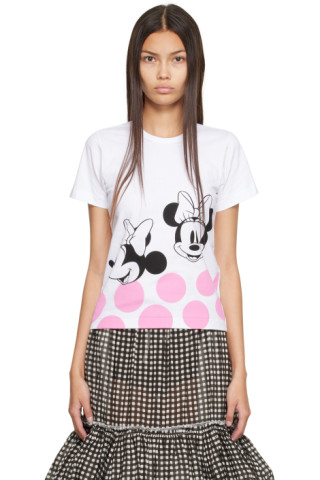 Comme des Garçons Girl: White Disney Edition T-Shirt | SSENSE Canada