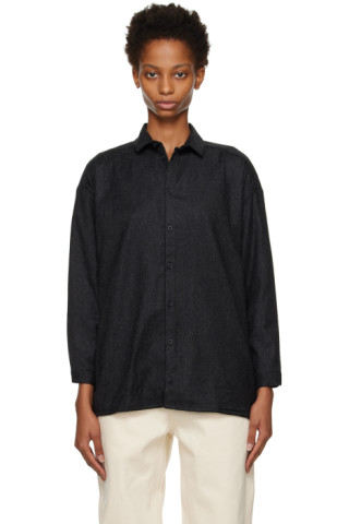 Black 'The Draughtsman' Shirt by Toogood on Sale