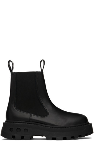 simon miller scrambler leather chelsea boots