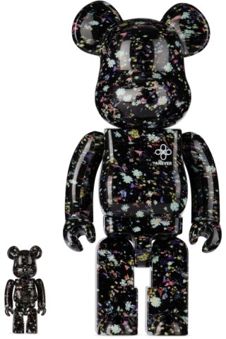 BE@RBRICK ANEVER BLACK 100％ & 400％-