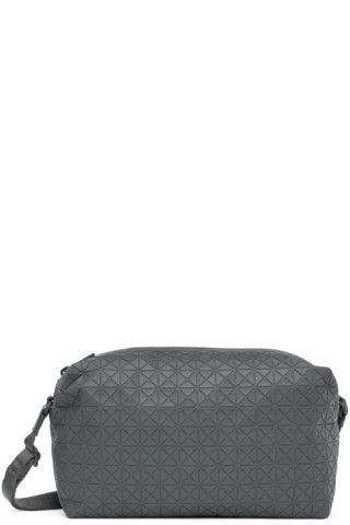 Bao Bao Issey Miyake Black Saddle Shoulder Bag