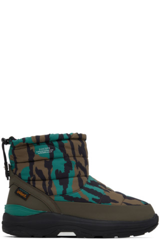 【関税込み】Suicoke SSENSE限定 ブラウン BOWER-evab ブーツ Brown BOWER-Evab Boots by SUICOKE on Sale