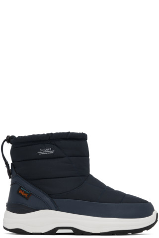 Navy BOWER-evab Boots by Suicoke on Sale