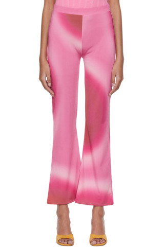 Gimaguas: SSENSE Exclusive Pink Lea Lounge Pants