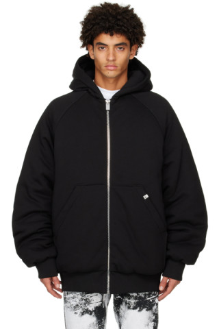 1017 ALYX 9SM - Black Felpa Puffer Hoodie