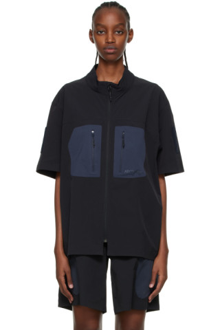 ARC'TERYX System A: Black Axle Short Sleeve Jacket | SSENSE Canada