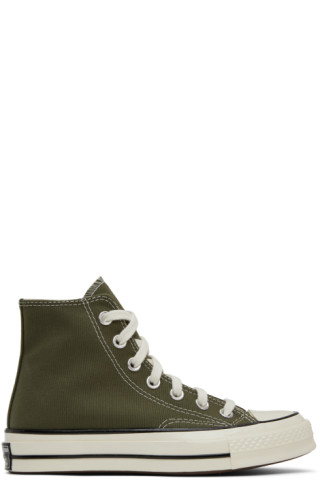 Converse: Khaki Chuck 70 Hi Sneakers | SSENSE