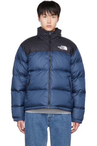 The North Face: Navy 1996 Retro Nuptse Jacket | SSENSE