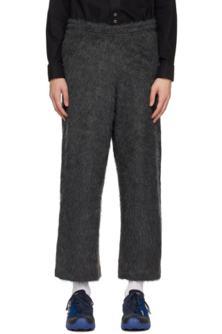 Flared wool pants in grey - Our Legacy