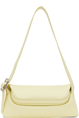 Yellow Folder Brot Shoulder Bag by OSOI on Sale