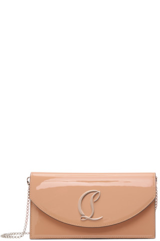 Christian Louboutin Taupe Loubi54 Shoulder Bag