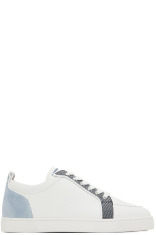 Christian Louboutin, Rantulow Suede Sneakers, Men, Blue