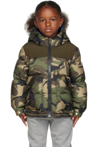 Kids Green Sufaye Down Jacket by Moncler Enfant | SSENSE