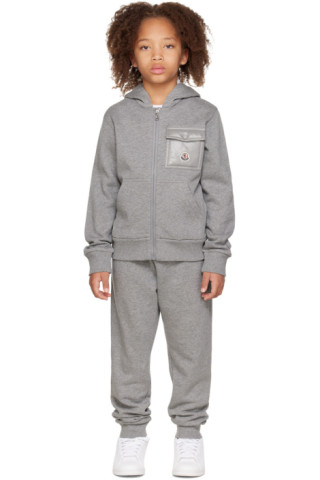 Moncler Enfant texture-finish two-piece Tracksuit - Farfetch