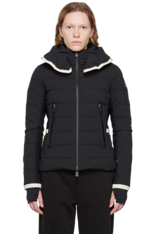 Moncler Grenoble: Black Lamoura Down Jacket | SSENSE