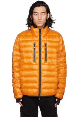 Bernex Down Jacket in Orange - Moncler Grenoble