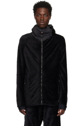 Moncler Grenoble: Black Polartec Jacket | SSENSE