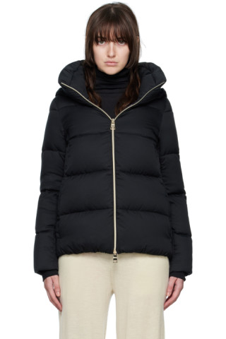 Herno: Black Quilted Down Jacket | SSENSE