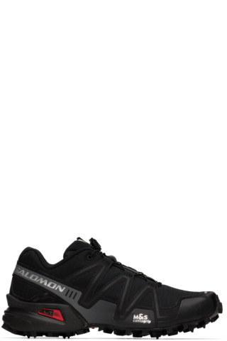 skære ned Gå til kredsløbet Bøde Salomon: Black Speedcross 3 Sneakers | SSENSE