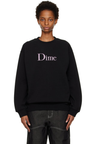 Dime: Black Classic Sweatshirt | SSENSE