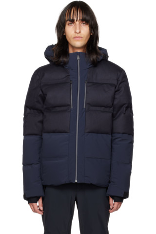 Aztech Mountain: Navy Super Nuke Down Jacket | SSENSE