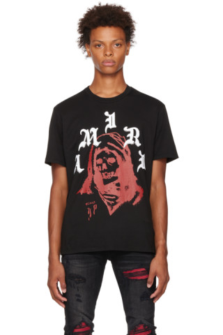 Black Wes Lang Edition Solar Kings T-Shirt by AMIRI on Sale